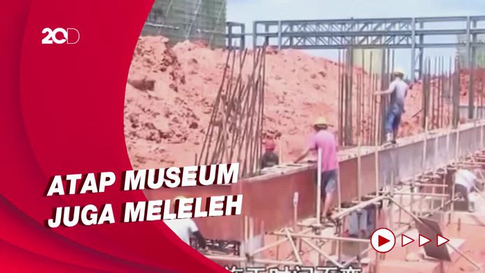 China Dilanda Panas Ekstrem, Jalanan Sampai Terangkat