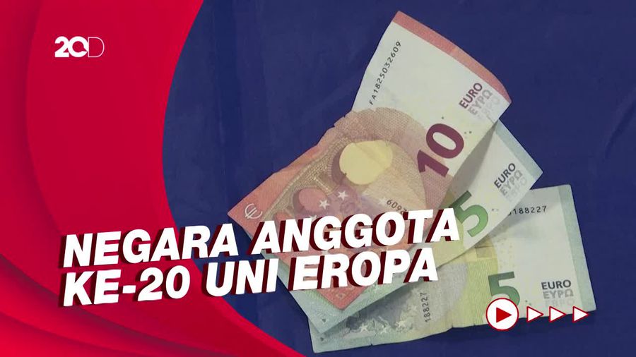 Sah! Kroasia Akan Gunakan Mata Uang Euro Mulai 1 Januari 2023