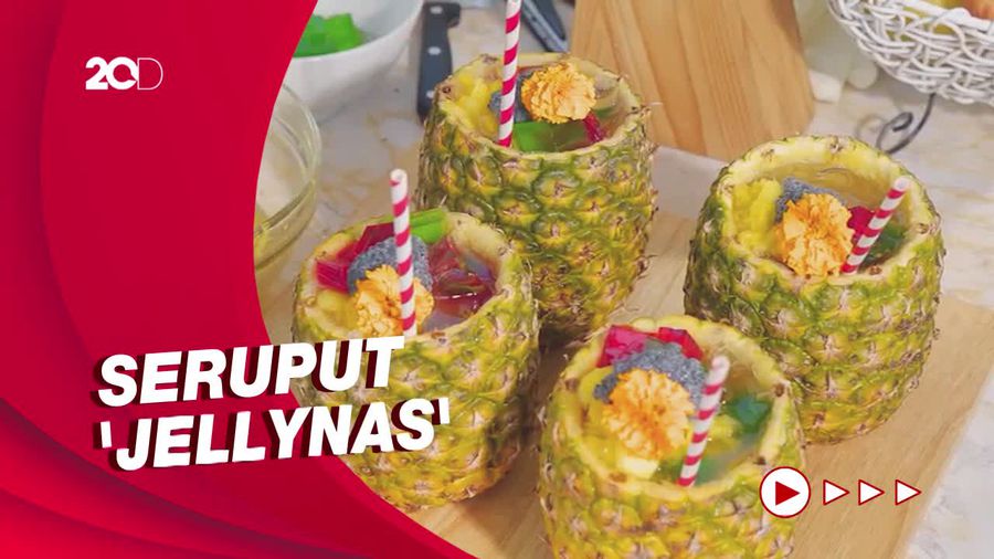 Masak Masak: Dessert Nanas Jelly Pelepas Dahaga