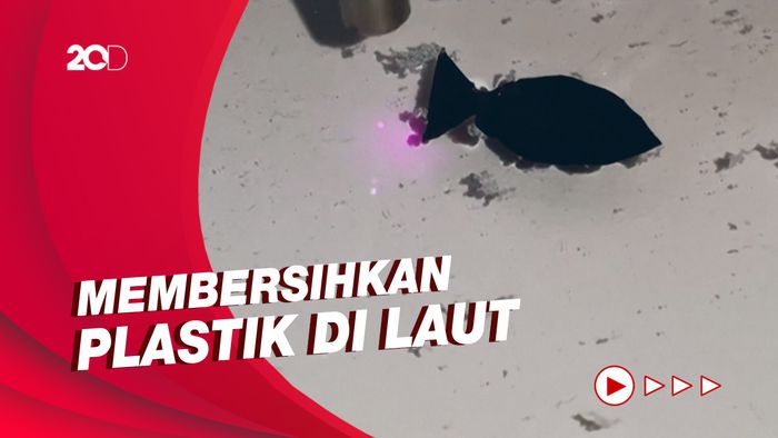 Kecanggihan Robot Ikan Penyedot Mikroplastik