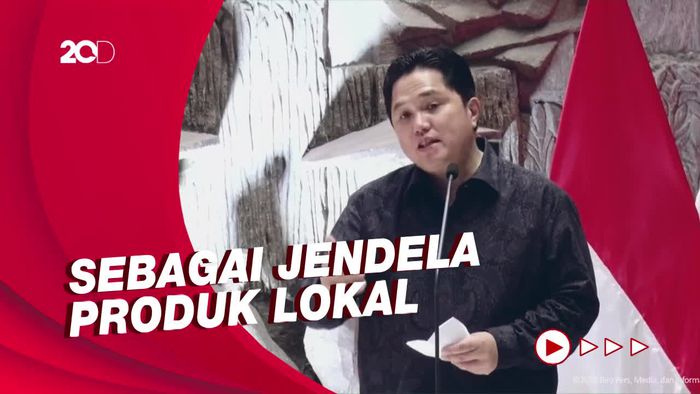 Perluas Jangkauan UMKM, Erick Thohir Mau Bangun Sarinah Mini di Bandara