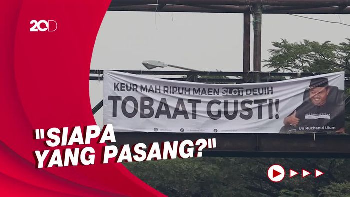 Muncul Spanduk Dirinya soal Judi Online, Wagub Uu: Saya Bingung