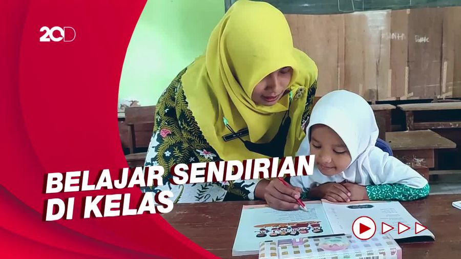 SDN 1 Ngrogung Hanya Dapat Satu Siswa, Begini Cara Belajarnya