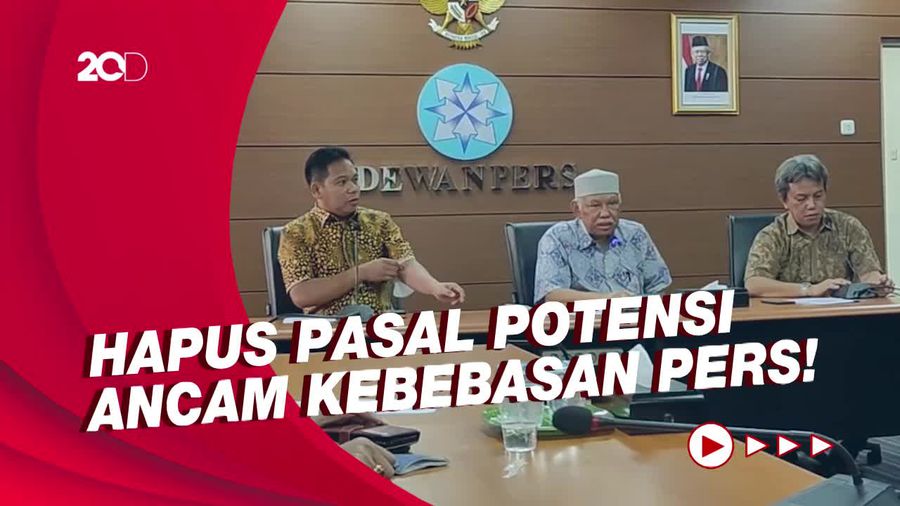 Dewan Pers Minta DPR-Pemerintah Kaji Ulang RKUHP: Ancam Kebebasan Pers