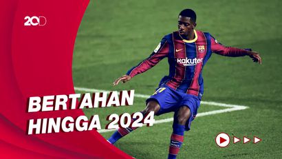 Karena Ousmane Dembele Sudah Jadi Bucin sama Barcelona
