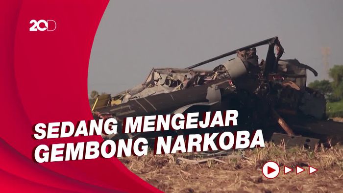 Helikopter Angkatan Laut Meksiko Jatuh, 14 Orang Tewas