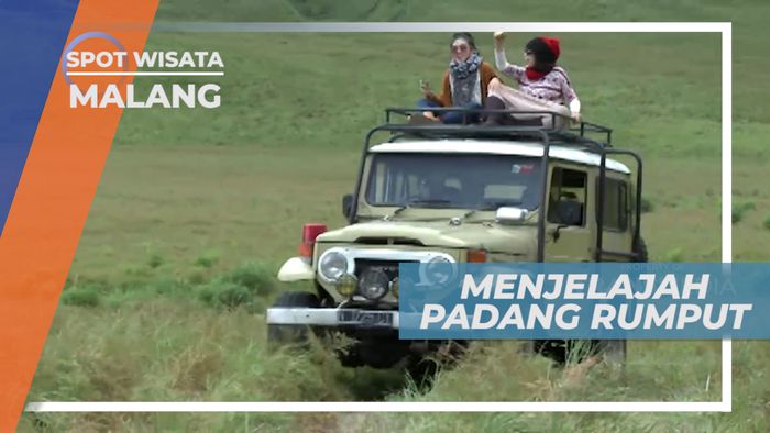 Keindahan Panorama Padang Rumput, Malang