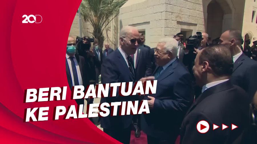 Tak Bahas Perdamaian, Ini yang Dilakukan Biden di Palestina