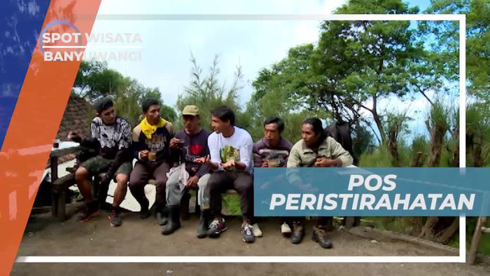 Melepas Lelah Beristirahat di Pos, Perjalanan Menuju Kawah Ijen Banyuwangi