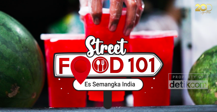 Es Semangka India Pertama di Indonesia Ada di Kalibata