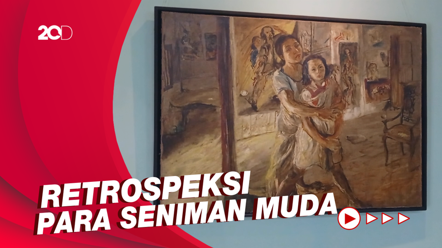 Potret Malam Affandi, Pameran 32 Tahun Kematian Sang Maestro Lukis