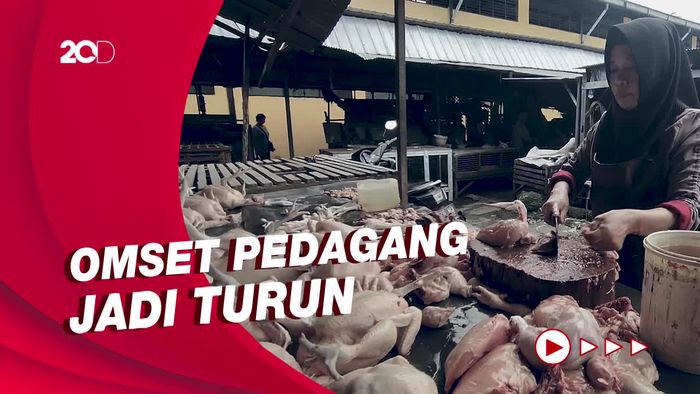 Sedih, Harga Ayam di Parepare Mahal Bikin Sepi Pembeli