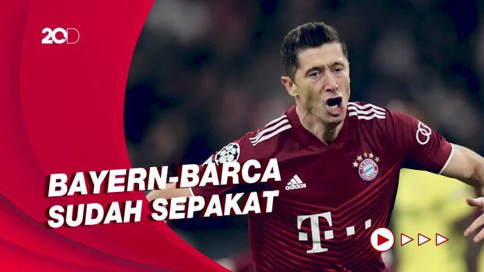 Lewandowski Segera Berseragam Barcelona
