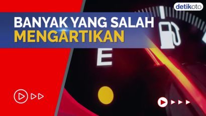 Bukan Empty, Ternyata Ini Arti Huruf E Pada Indikator BBM!
