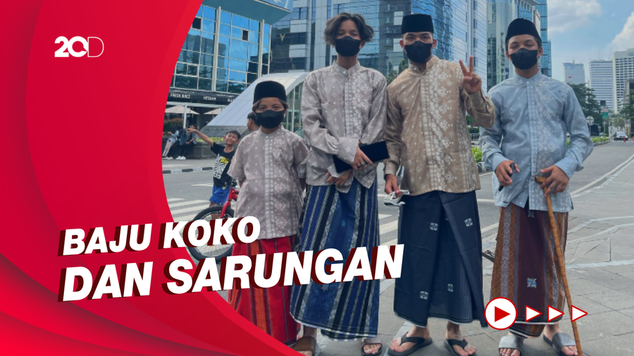 Paling Beda! Gaya Gen Halilintar saat Nongkrong di Sudirman