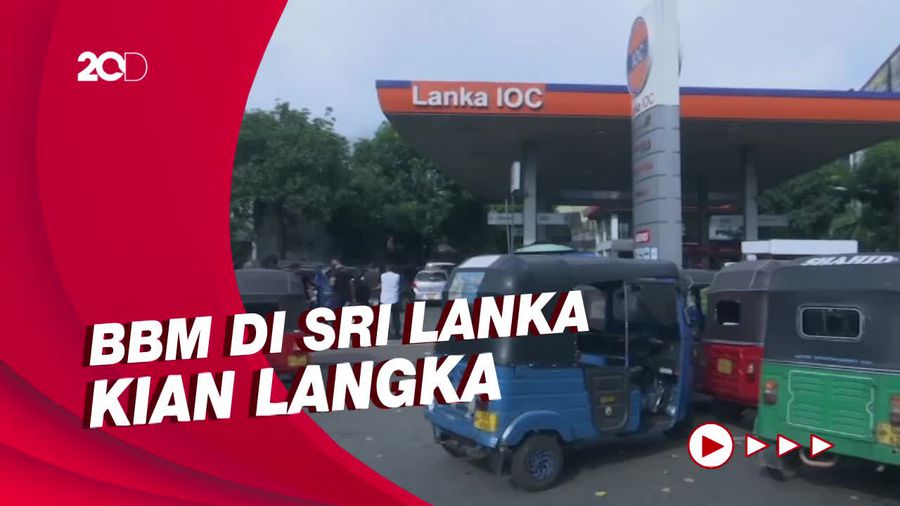 Krisis BBM, Warga di Sri Lanka Antre di Pom Bensin Sampai 4 Hari