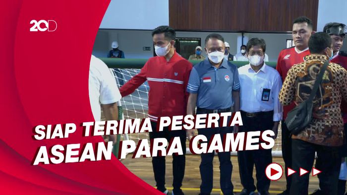 Didampingi Gibran, Menpora Cek Kesiapan Venue ASEAN Para Games