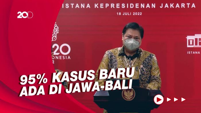 Airlangga Beberkan Kondisi Pandemi Covid-19 di RI