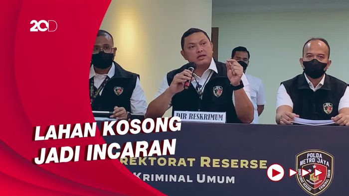 Polisi Ungkap 5 Modus Mafia Tanah Saat Beraksi