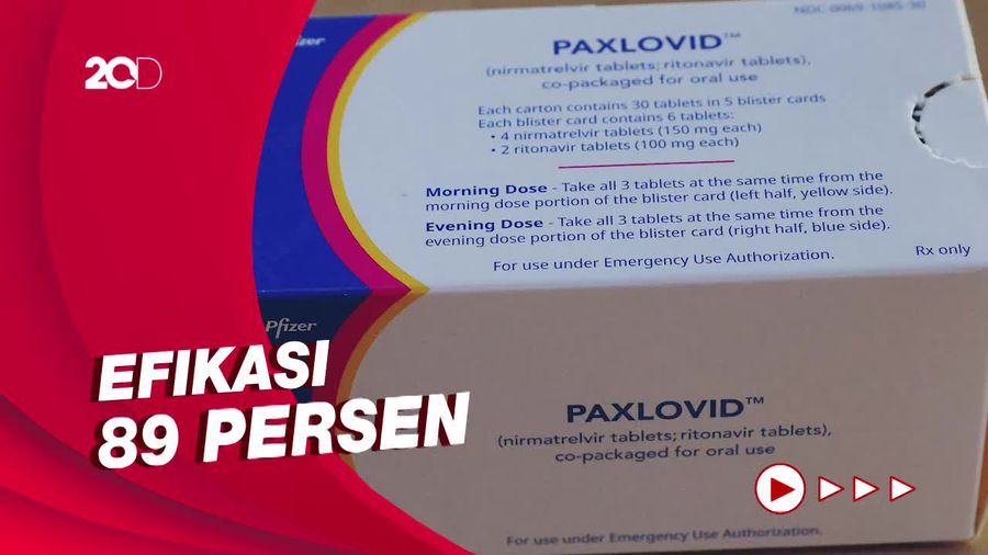 BPOM Beri Izin Paxlovid Jadi Obat Covid-19