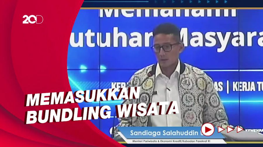 Siasati Kenaikan Harga Tiket Pesawat, Sandiaga Tawarkan Subsidi Silang