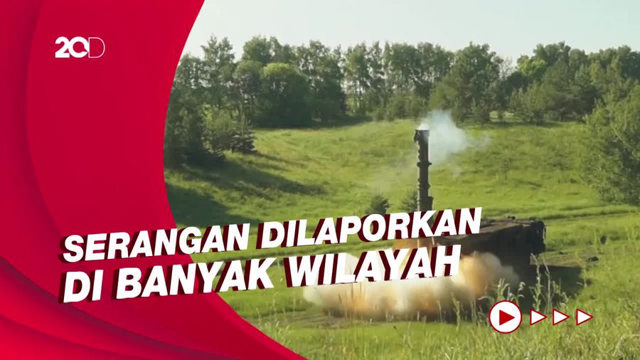 Rusia Disebut Luncurkan Serangan di Banyak Wilayah Ukraina