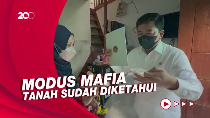 Marak Mafia Tanah, Menteri Hadi Minta Masyarakat Jangan Takut Urus Sendiri   