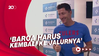 Alasan Lewandowski Pilih ke Barcelona Ketimbang Bertahan di Bayern