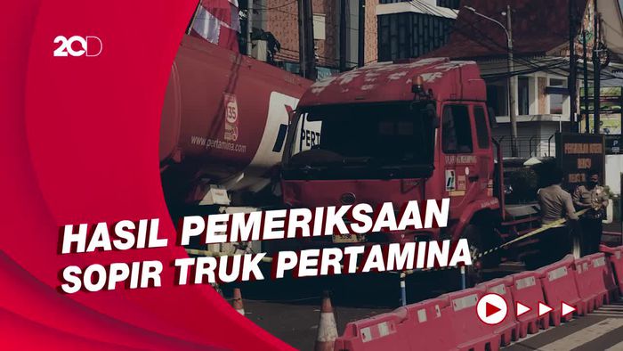 Polisi Tes Urine Sopir Truk Maut Pertamina, Ini Hasilnya