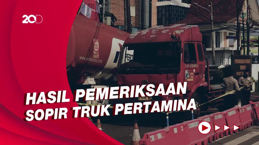 Polisi Tes Urine Sopir Truk Maut Pertamina, Ini Hasilnya