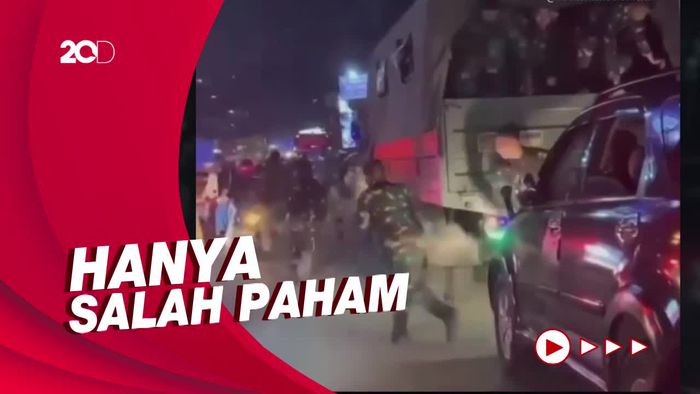 Ribut-ribut TNI Vs Sopir Angkot di Sukabumi yang Berakhir Damai