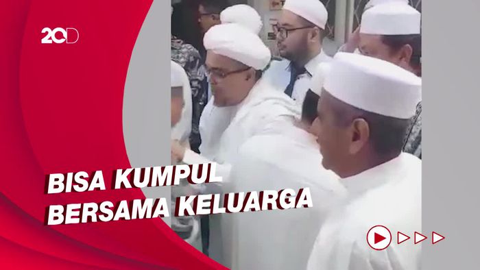 Kondisi Habib Rizieq Usai Bebas Penjara: Sehat Juga Senang 