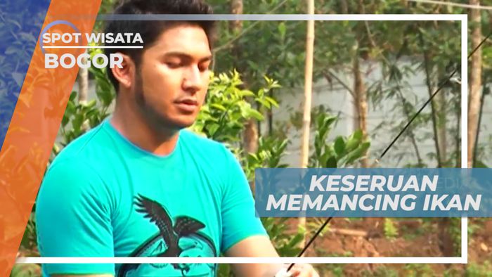 Memancing Ikan yang Butuh Kesabaran dan Ketenangan, Bogor