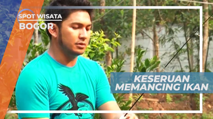 Memancing Ikan yang Butuh Kesabaran dan Ketenangan, Bogor