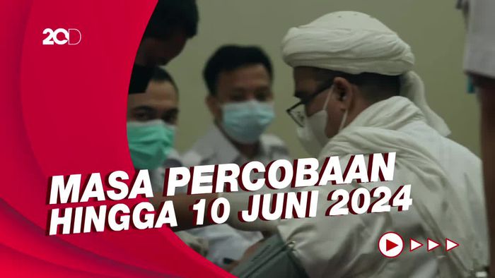 Hirup Udara Bebas, Habib Rizieq Bebas Bersyarat