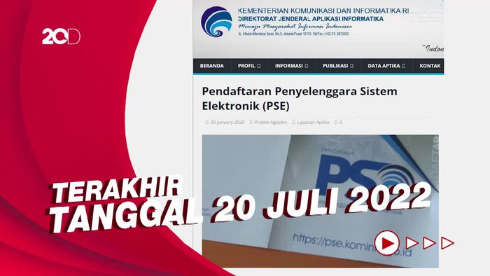 WhatsApp-Instagram Sudah Daftar PSE Lingkup Privat