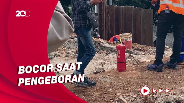 Kebocoran Pipa Gas Sudah Ditangani, Lalin MT Haryono Kembali Normal