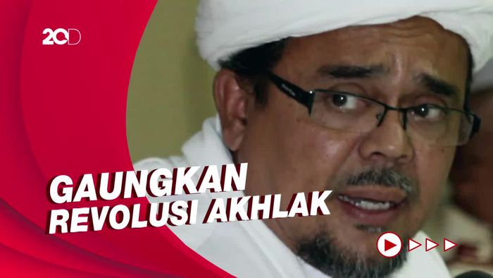 Lepas dari Tahanan, Habib Rizieq Kembali Gaungkan Revolusi Akhlak