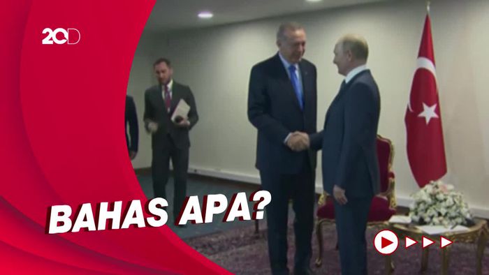 Momen Putin-Erdogan Temui Presiden Iran