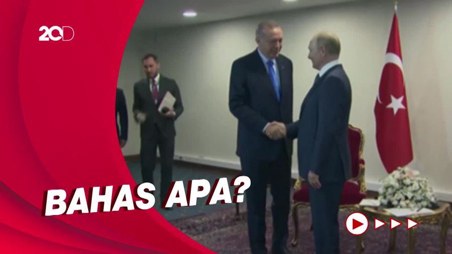 Momen Putin-Erdogan Temui Presiden Iran