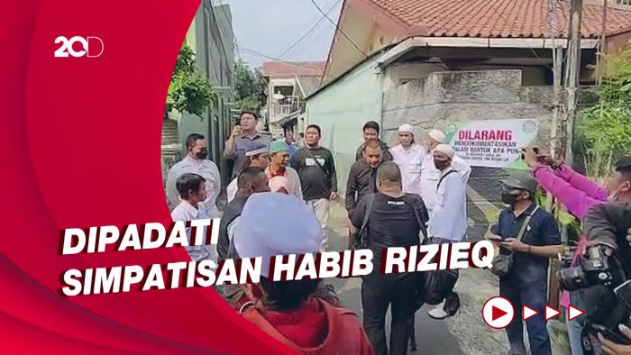 Begini Suasana Petamburan III Usai Habib Rizieq Bebas