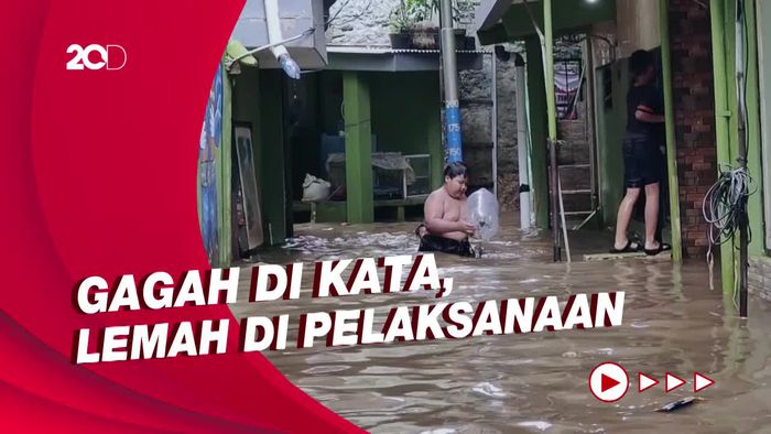 Kritikan Pedas PDIP ke Anies soal Penanganan Banjir Jakarta