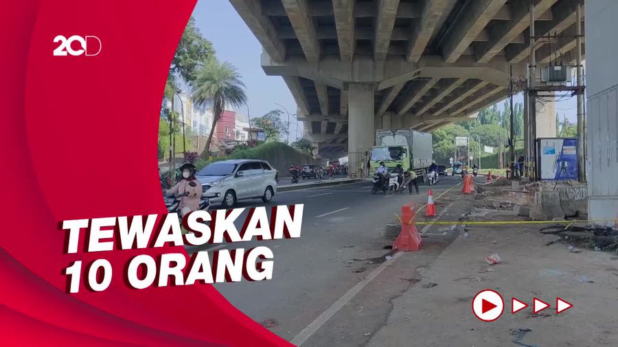 Buntut Kecelakaan Truk Pertamina: Sopir-Kernet Tersangka, U-Turn Ditutup