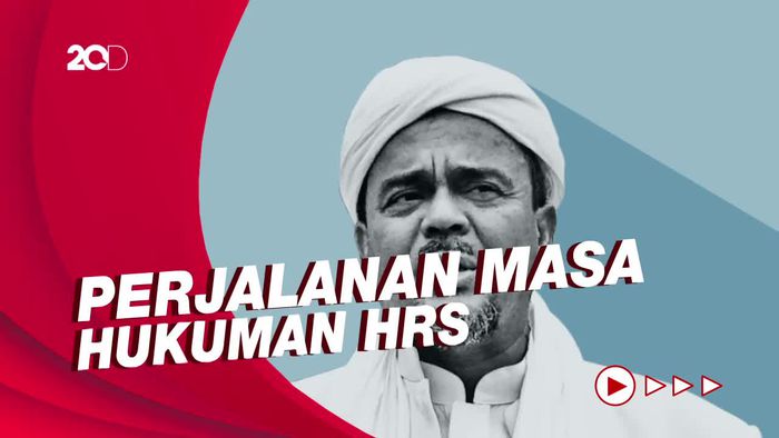 Divonis 4 Tahun, Kenapa Habib Rizieq Hanya Menjalani 1,5 Tahun Bui?