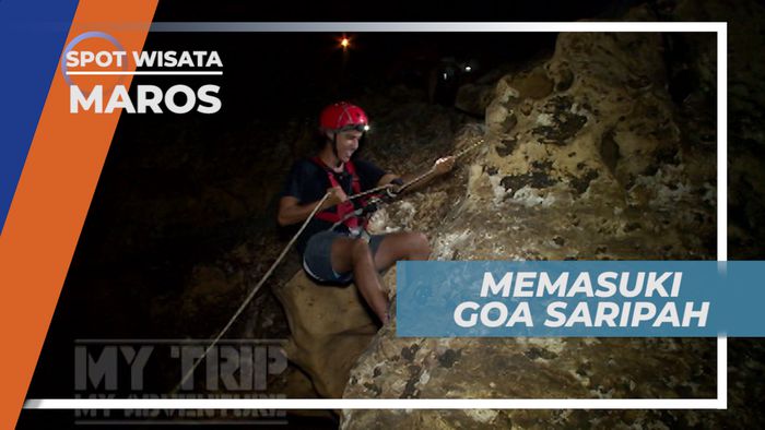 Jelajah Menantang Goa Saripah, Maros