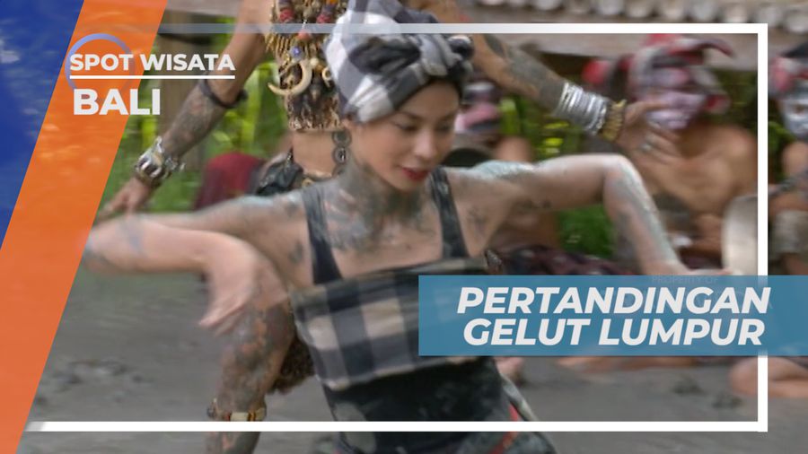 Keseruan Berpartisipasi Dalam Gelut Lumpur, Bali