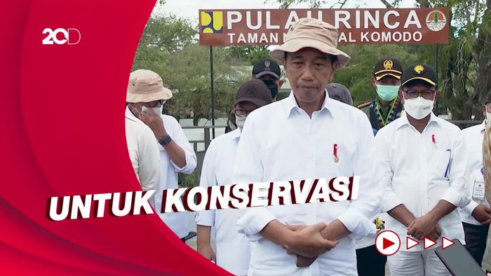 Jokowi Buka Suara soal Tarif Masuk TN Komodo Rp 3,75 Juta