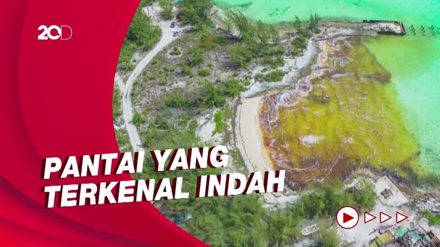 30.000 Galon BBM Tumpah di Pantai Wisata Bahama
