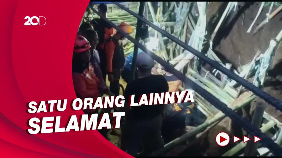 Dua Warga Sukabumi Tewas Tertimbun Longsor Saat Bangun TPT Fondasi Rumah