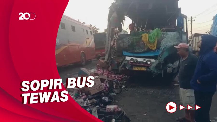 Bus Vs Truk di Asahan Sumut,  1 Orang Tewas